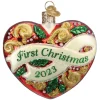 Hot 2023 First Christmas Heart Ornament - Couples