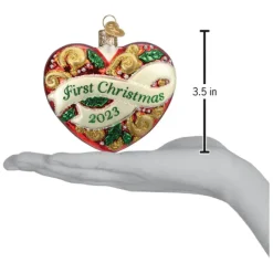 Hot 2023 First Christmas Heart Ornament - Couples