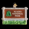 Store Old World Christmas Acadia National Park Ornament -