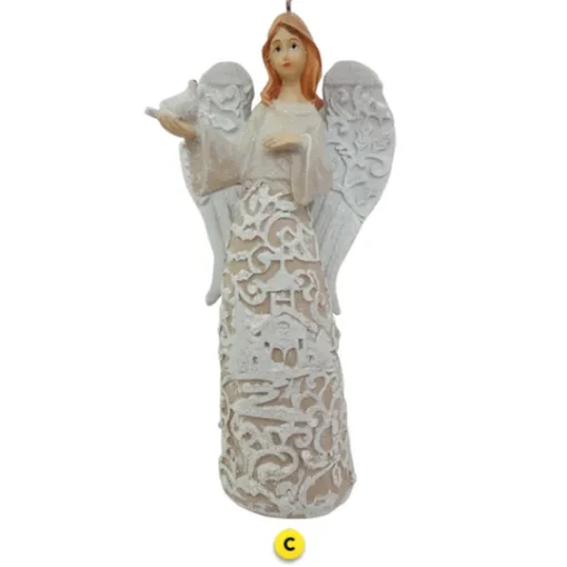 Cheap Angel Ornaments - 3 Assorted Angels & Religious