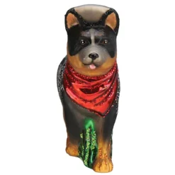 Hot Old World Christmas Australian Cattle Dog Ornament -