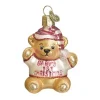 Best Baby's First Christmas, Pink Teddy Bear Ornament - Baby
