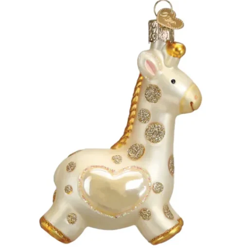 New Baby's 1St Christmas Giraffe Ornament - Baby