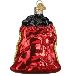 Discount Old World Christmas Bag Of Coal Ornament -