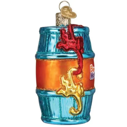 Store Barrel Of Monkeys Ornament - Fun & Games