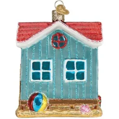 Cheap Old World Christmas Beach House Ornament -