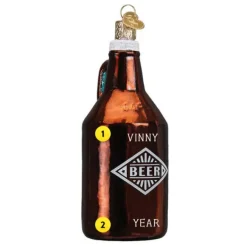 Best Sale Old World Christmas Beer Growler Ornament -