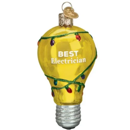 Online Old World Christmas Best Electrician Ornament -