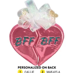 Shop Bff Hearts Ornament - Friends