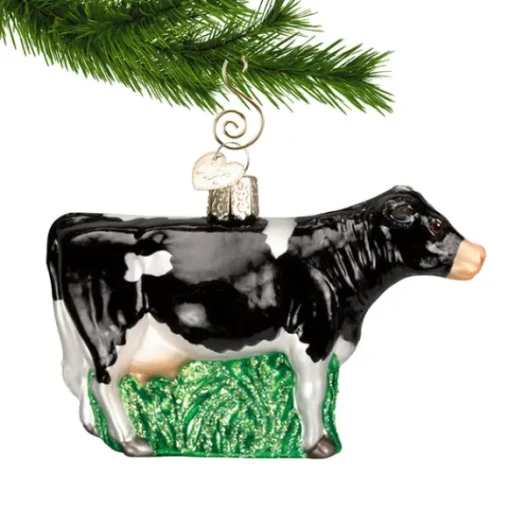 Cheap Black Dairy Cow Ornament - Animals