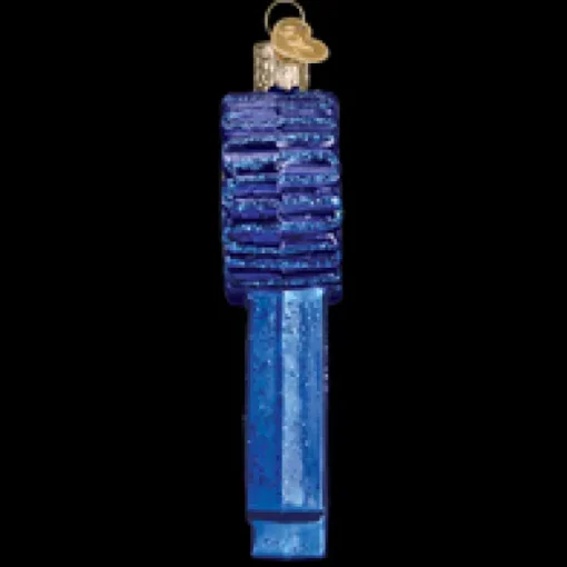 Clearance Blue Ribbon Ornament - School Days