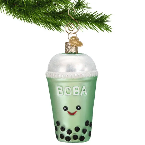 Store Old World Christmas Boba Tea Ornament -