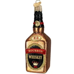 Flash Sale Old World Christmas Bourbon Bottle Ornament -