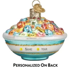 Best Old World Christmas Bowl Of Cereal Ornament -