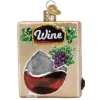 Store Old World Christmas Boxed Wine Ornament -