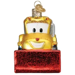Shop Bright-Eyed Bulldozer Ornament - Kids