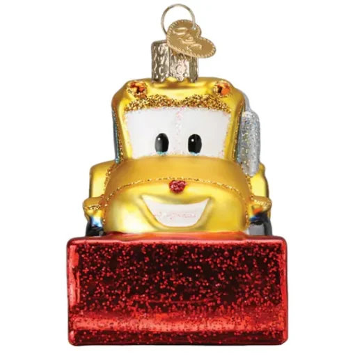 Shop Bright-Eyed Bulldozer Ornament - Kids