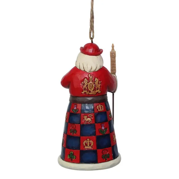 Discount Jim Shore British Santa Ornament