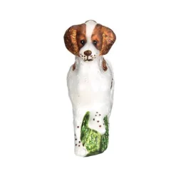 Outlet Old World Christmas Brittany Spaniel Ornament -