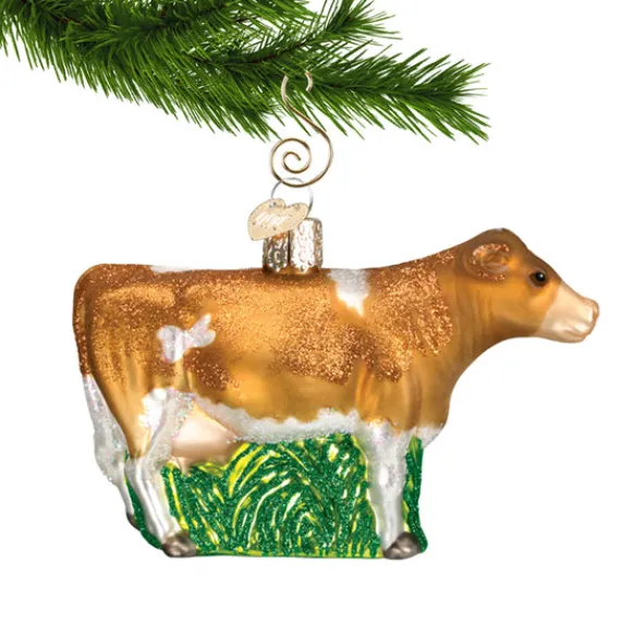 Sale Brown Dairy Cow Ornament - Animals