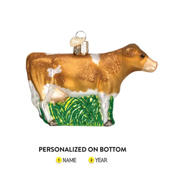 Sale Brown Dairy Cow Ornament - Animals