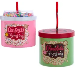 Outlet Kurt Adler Cake Frosting Ornament