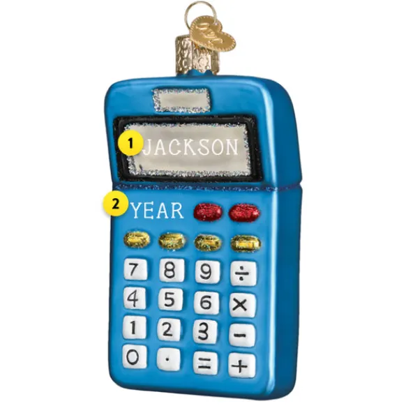 Flash Sale Old World Christmas Calculator Ornament -