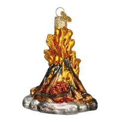 Store Old World Christmas Campfire Ornament -