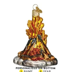 Store Old World Christmas Campfire Ornament -