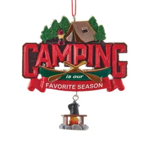 Online Kurt Adler Camping Is Our Favorite Season Ornament
