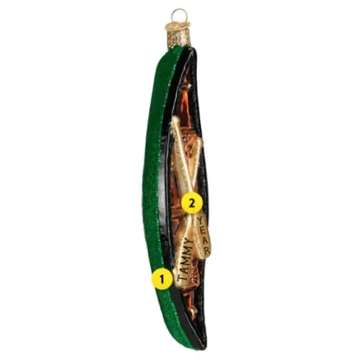 Discount Old World Christmas Canoe Ornament -