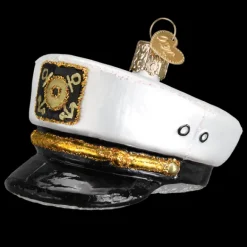 Sale Old World Christmas Captain's Cap Ornament -