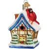 Hot Cardinal Birdhouse Ornament - Garden, Birds & Insects