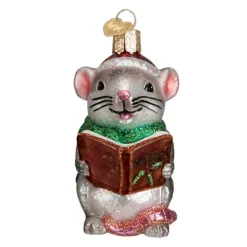 Best Sale Caroling Mouse Ornament - Animals