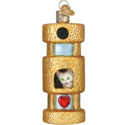 Discount Old World Christmas Cat Tower Ornament -