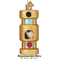 Discount Old World Christmas Cat Tower Ornament -