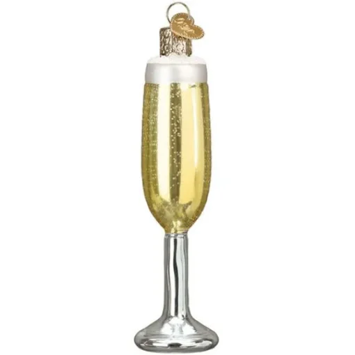 Shop Champagne Flute Ornament - Engaged, Wedding, & Anniversary