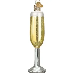 Shop Champagne Flute Ornament - Engaged, Wedding, & Anniversary