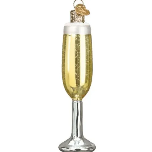 Shop Champagne Flute Ornament - Engaged, Wedding, & Anniversary