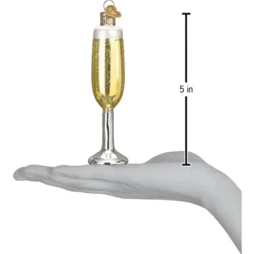 Shop Champagne Flute Ornament - Engaged, Wedding, & Anniversary
