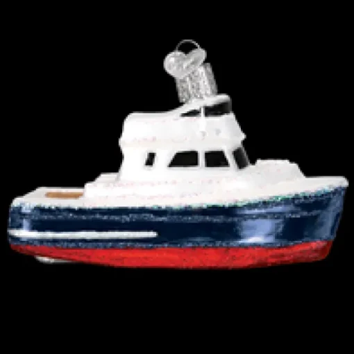 Online Charter Boat Ornament - Transportation