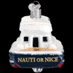 Online Charter Boat Ornament - Transportation