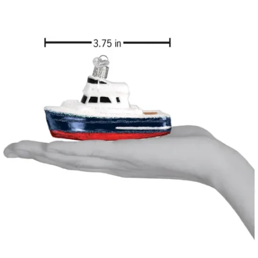 Online Charter Boat Ornament - Transportation