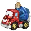 Cheap Old World Christmas Cheerful Cement Truck Ornament -