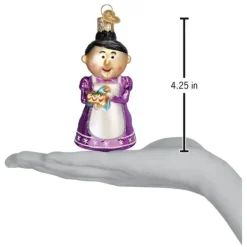 Flash Sale Old World Christmas Cheery Mrs. Claus Ornament - Rudolph -