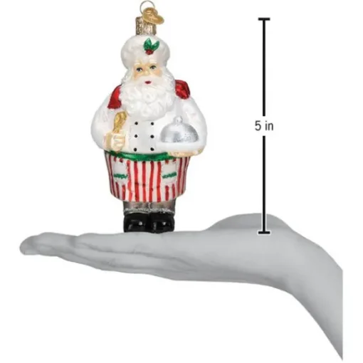 Store Old World Christmas Chef Santa Ornament -