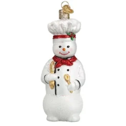 Shop Old World Christmas Chef Snowman Ornament -