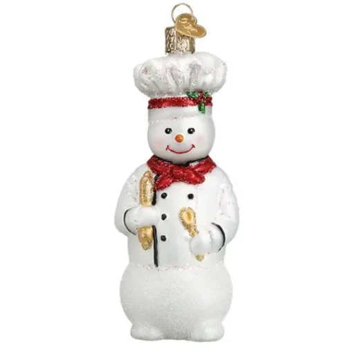 Shop Old World Christmas Chef Snowman Ornament -