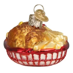 Best Old World Christmas Chicken Basket Ornament -