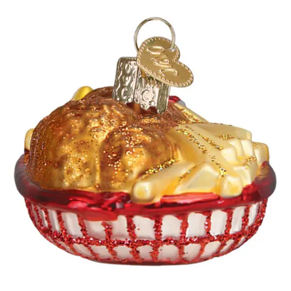 Best Old World Christmas Chicken Basket Ornament -
